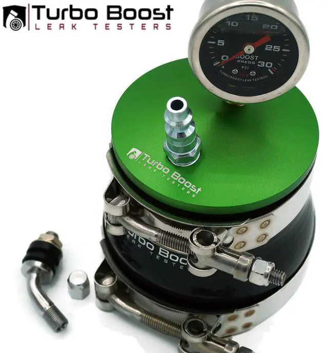 Alt view image 3 of 6 - Medium Aluminum Boost Leak Testers (5ft Air line w/Shut-Off Valve)