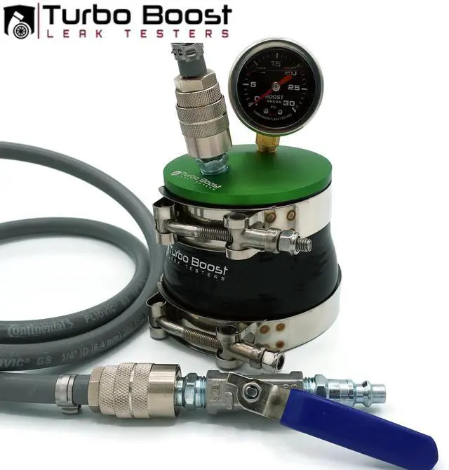 Alt view image 4 of 6 - Medium Aluminum Boost Leak Testers (5ft Air line w/Shut-Off Valve)