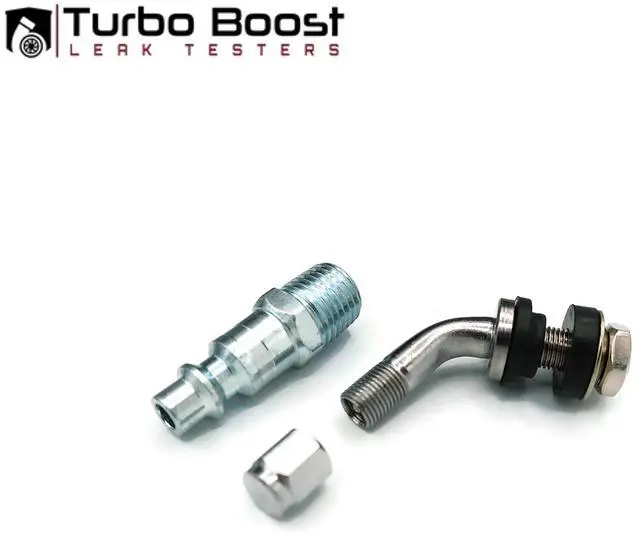 Alt view image 6 of 6 - Medium Aluminum Boost Leak Testers (5ft Air line w/Shut-Off Valve)