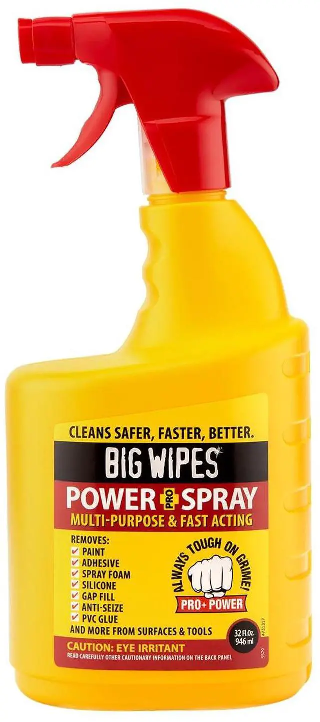 Main image of Power Spray Heavy Duty Cleaning Solution for Tough Grime, Garage, Shop, and Professional Jobsite Use - 32 Ounces (8 Pack)