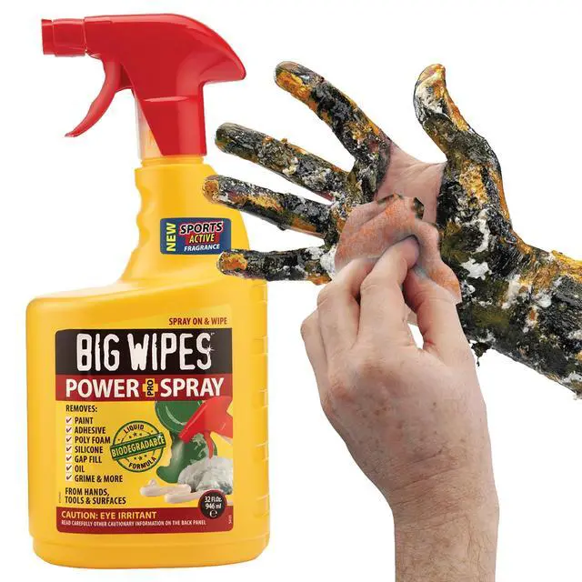 Alt view image 2 of 6 - Power Spray Heavy Duty Cleaning Solution for Tough Grime, Garage, Shop, and Professional Jobsite Use - 32 Ounces (8 Pack)