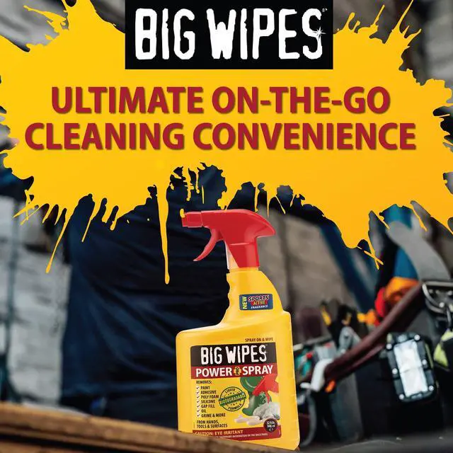 Alt view image 5 of 6 - Power Spray Heavy Duty Cleaning Solution for Tough Grime, Garage, Shop, and Professional Jobsite Use - 32 Ounces (8 Pack)