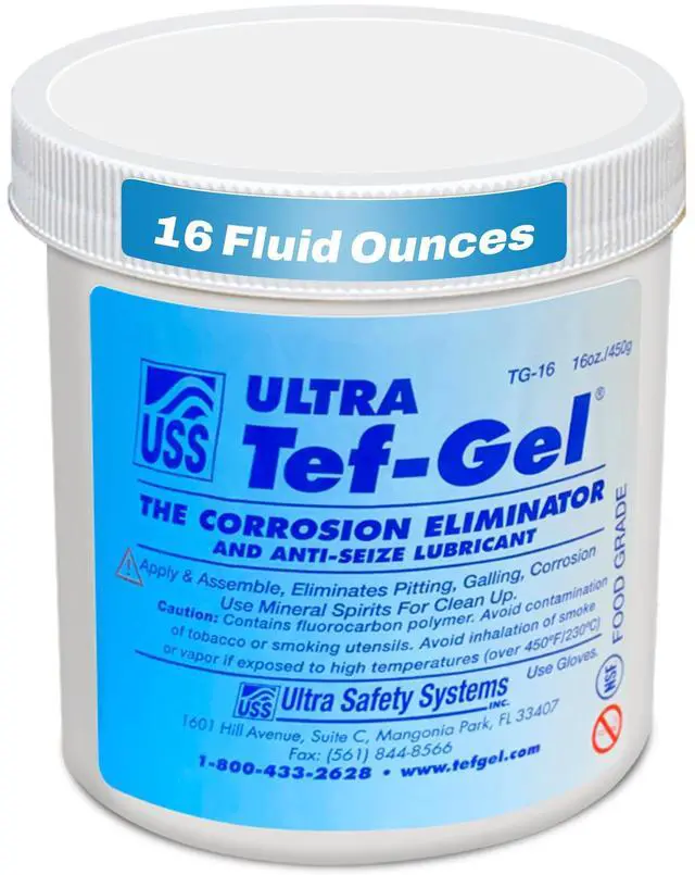 Main image of Ultra Anti-Corrosion & Grease for Stainless Steel Protection, Sailboat Rigging Hardware Protection, Saltwater Lubricant, Corrosion Eliminator Original Anti-Seize Lubricant, 16 oz Tub