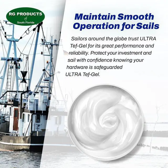Alt view image 4 of 6 - Ultra Anti-Corrosion & Grease for Stainless Steel Protection, Sailboat Rigging Hardware Protection, Saltwater Lubricant, Corrosion Eliminator Original Anti-Seize Lubricant, 16 oz Tub