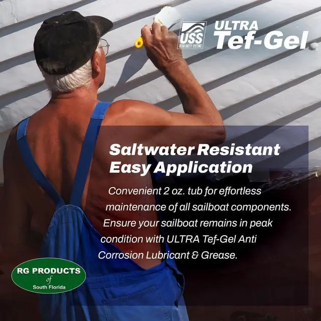 Alt view image 6 of 6 - Ultra Anti-Corrosion & Grease for Stainless Steel Protection, Sailboat Rigging Hardware Protection, Saltwater Lubricant, Corrosion Eliminator Original Anti-Seize Lubricant, 16 oz Tub