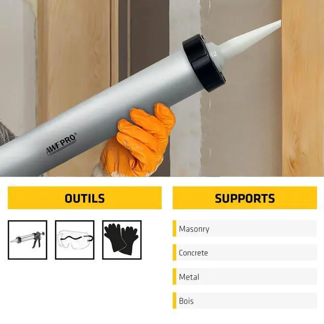 Alt view image 3 of 6 - Sikaflex 1a 20 oz Sausage with Gloves Aluminum Gray, Pack of 20 Non Sag, Polyurethane Concrete and Masonry Joint Sealant for Vertical and Horizontal Joints