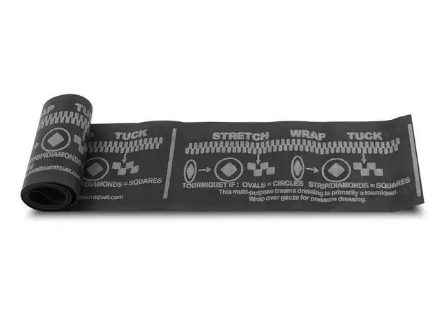 Alt view image 4 of 6 - Tourniquet Black 10 Pack, Emergency First Aid Equipment for Massive Hemorrhage Control, Made in The USA
