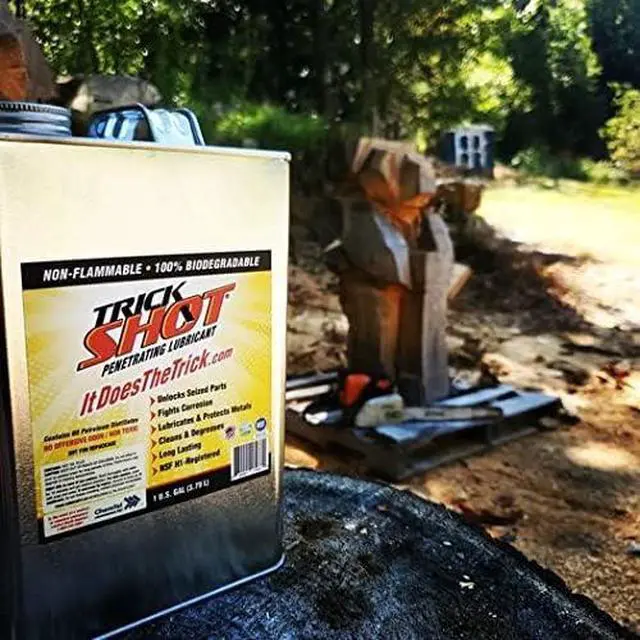 Alt view image 5 of 6 - Trick Shot - 3-in-1 Penetrating Lubricant Oil - Biobased Food Grade Industrial Oil for Parts, Rust & Corrosion Remover, Anti-Seize Lubricant Protects Metal Surfaces, Degreases & Cleans - 16 oz, 12-Pk