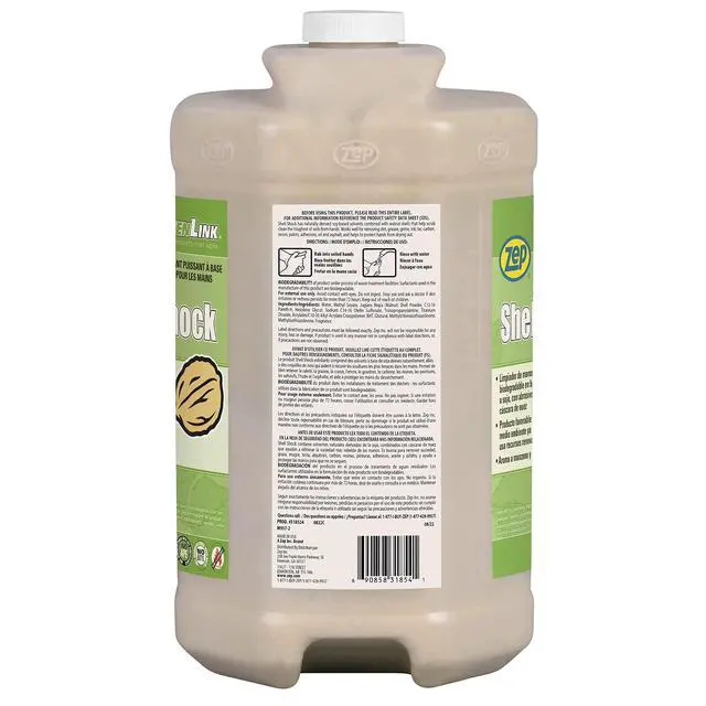 Alt view image 3 of 6 - Shell Shock Industrial Hand Cleaner - 1 Gallon (Case of 4) - 318524 - Made With Biodegradable Soy and Walnut-Based Formula For An Exceptional Clean