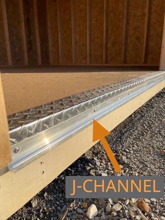 Alt view image 2 of 4 - 66" DIY Ramp Kit - Build Your Own Ramp Kit - 3-Section Ramp (22" Wide Per Ramp) - 72" J-Channel
