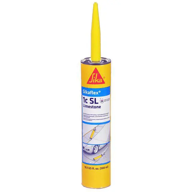 Alt view image 5 of 6 - Sikaflex 1C SL 10 oz Limestone - Concrete Expansion Joint Filler, Self Leveling, Polyurethane Sealant. Pack of 24. 10 oz Applicator Gun Included