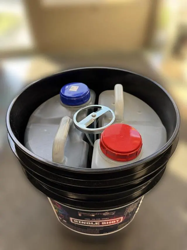 Alt view image 5 of 6 - BP Resins: Single Shot |100% Solids Epoxy Resin Kit (3 Gallons) Solvent-Less, Two Component Gloss Coat Finish- Low VOC! Industrial Use, Garages, Floors, Wood, Acrylic & More! (Clear) + Free Mixer