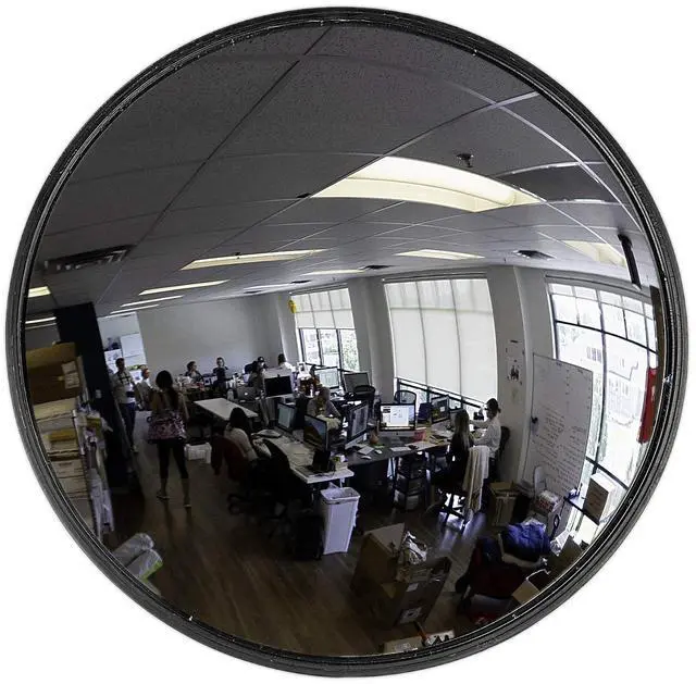 Main image of 30 Acrylic Indoor Convex Security and Blind Spot Mirror for Parking, Garage, Store, Warehouse, Office and More