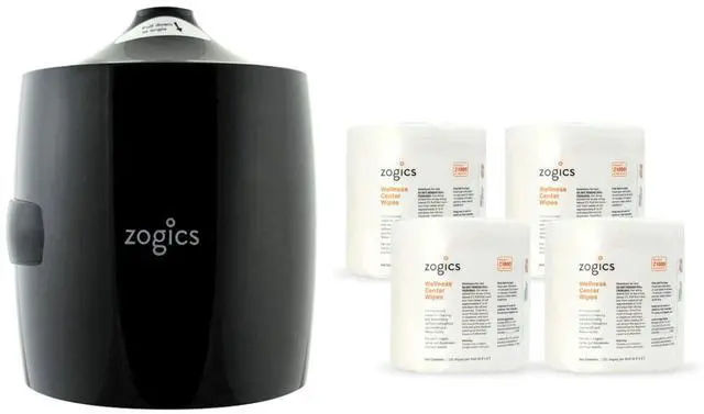 Main image of Wellness Center Wipes and Wall Mounted Dispenser No-Touch Wipes Dispenser, Mounts Easily to Wall for Quick Access to Wellness Center Cleaning Wipes (Cleaning Wipes + Dispenser)