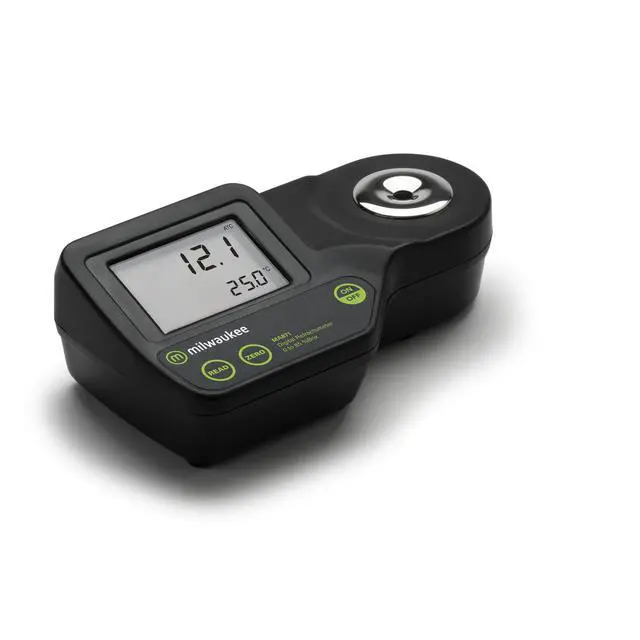 Alt view image 3 of 5 - Milwaukee 0 to 85% Brix Digitial Refractometer with Carrying Case - MA871BOX