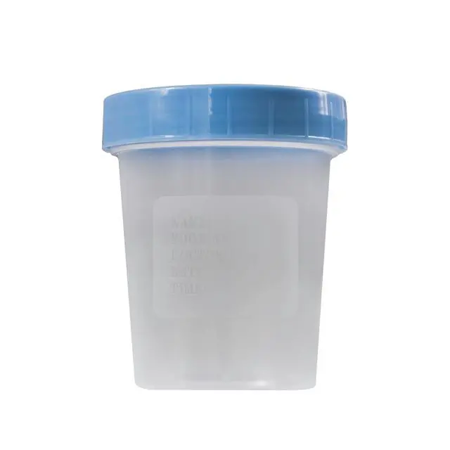 Alt view image 4 of 6 - Specimen Cups with Lids 4 oz (1000 Pack) Leak-Proof Urine Sample Containers, Non-Sterile Plastic Collection Cups for Lab Testing