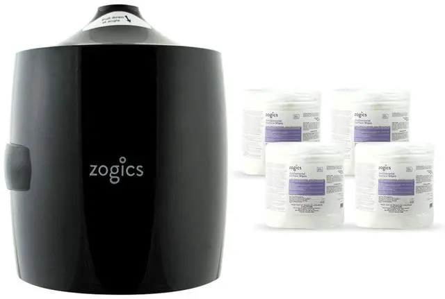 Main image of Antimicrobial Wipes and Wall Mounted Dispenser No-Touch Wipes Dispenser, Mounts Easily to Wall for Quick Access to Disinfecting Wet Wipes