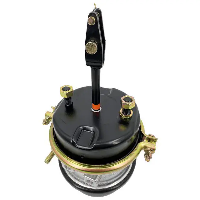 Alt view image 2 of 6 - Type 3030 3" Long Stroke Air Brake Chamber with Welded Clevis 2 Pack | Replacement Part Numbers:Haldex GC3030LCW LC3030LCW Bendix NT3030ELSWC NT3030ELS-WC IHC 3541891C91; For Semi Trucks, Trailers