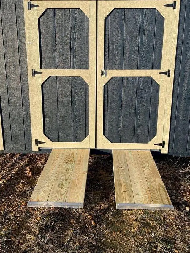 Alt view image 5 of 5 - 44" DIY Ramp Kit - Build Your Own Ramp Kit - 2-Section Ramp (22" Wide Per Ramp) - 72" J-Channel
