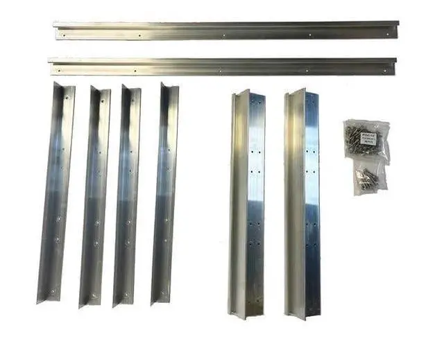 Alt view image 2 of 5 - 44" DIY Ramp Kit - Build Your Own Ramp Kit - 2-Section Ramp (22" Wide Per Ramp) - 48" J-Channel
