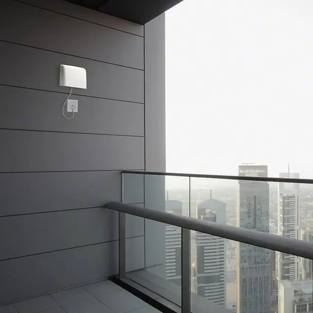 Alt view image 2 of 6 - AirVisual Outdoor Outdoor Air Quality Monitor, Detects PM1, PM2.5, PM10, Optional CO2, Temperature, Humidity, Pressure, Modular Sensor Design, Wi-Fi, LAN, German Made