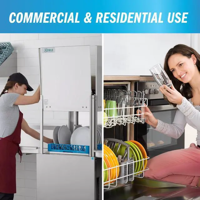 Alt view image 4 of 6 - Dishwasher Rinse Aid - 4 Gallon - Extra Strength Eliminates Water Spots - Streak Free Shine - Enhances Drying - Dishwasher Rinse Aid Liquid