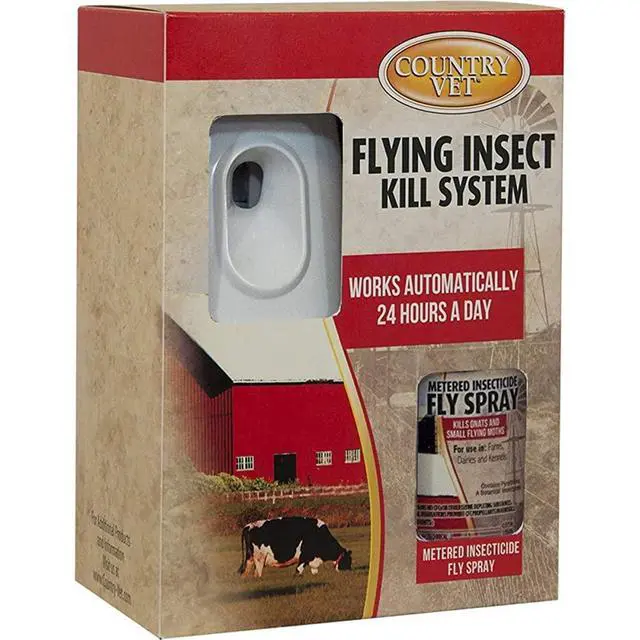 Alt view image 2 of 6 - Flying Insect Kill System II Metered Dispenser - (Case of 6) 321996CVB - Dispenses Bug Control and Air Freshening Products, Kills Gnats and Small Flying Moths