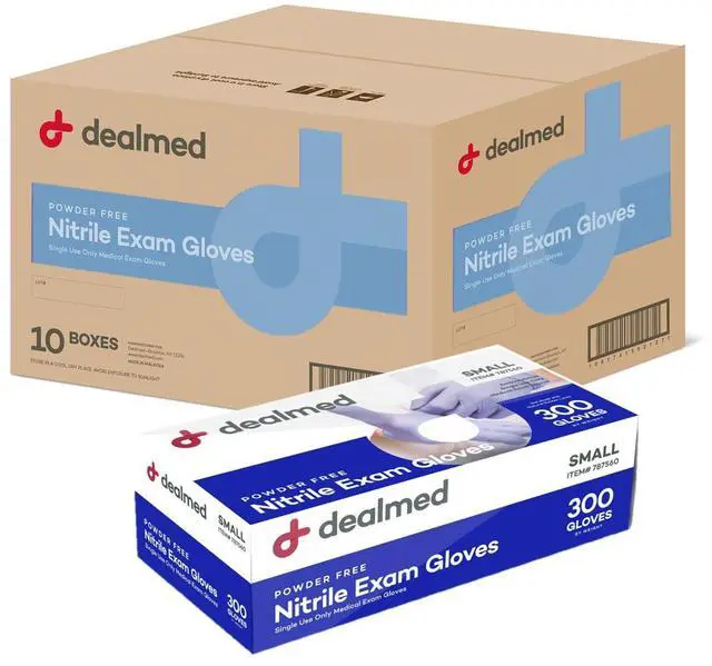 Main image of Nitrile Medical Grade Exam Gloves