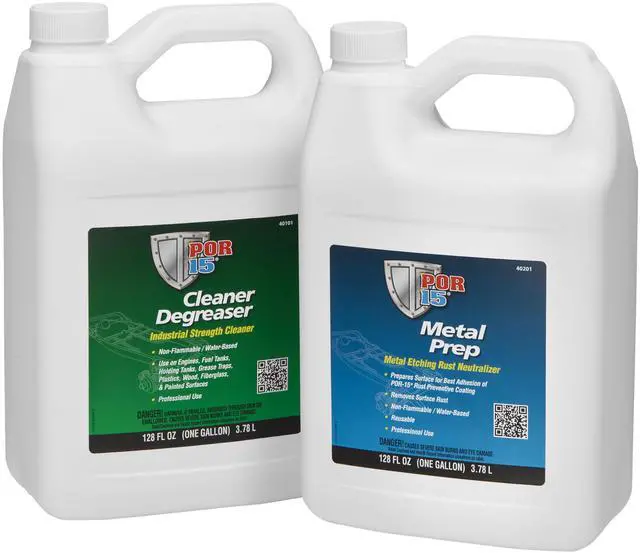 Main image of Stop Rust Preparation System -Cleaner Degreaser and Metal Prep, Non-flammable and Water-based, 128 Fluid Ounces, 1-gallon each
