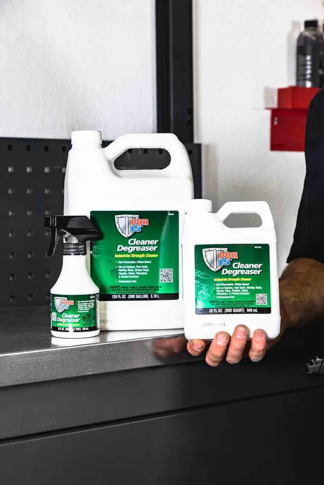 Alt view image 2 of 6 - Stop Rust Preparation System -Cleaner Degreaser and Metal Prep, Non-flammable and Water-based, 128 Fluid Ounces, 1-gallon each