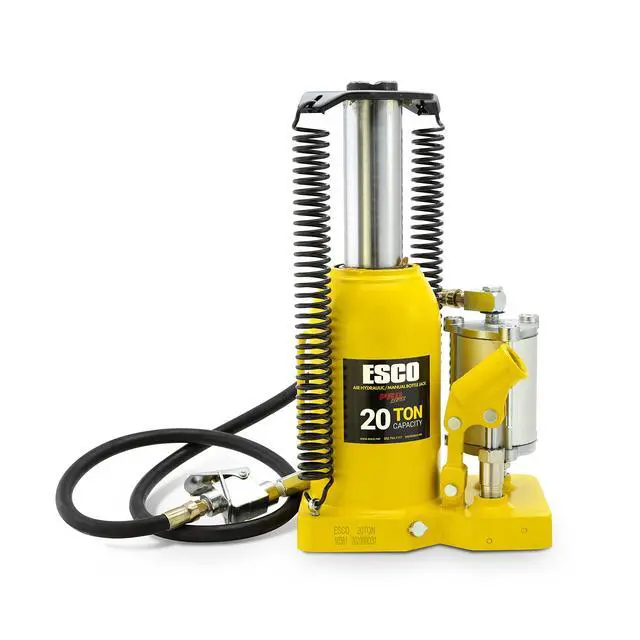 Alt view image 3 of 6 - Pro Series 20 Ton Air Hydraulic Bottle Jack