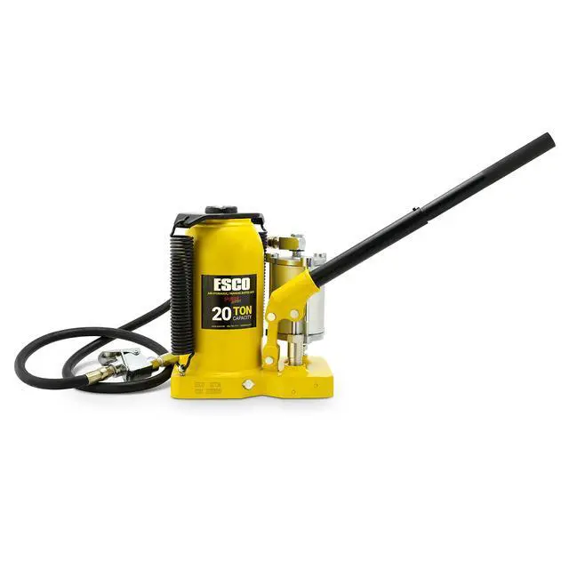 Alt view image 5 of 6 - Pro Series 20 Ton Air Hydraulic Bottle Jack
