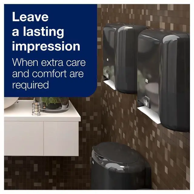 Alt view image 6 of 6 - Matic Paper Towel Dispenser, Intuition Sensor, Black, Elevation, H1, non-contact One-at-a-Time dispensing, 5511282