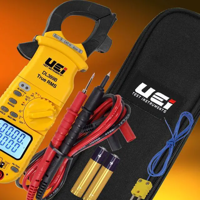 Alt view image 4 of 4 - DL389B True RMS Dual Display Clamp Meter