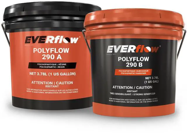 Main image of Everflow Made by MPC Polyaspartic Polyurea Coating System, Thin, Clear Coating
