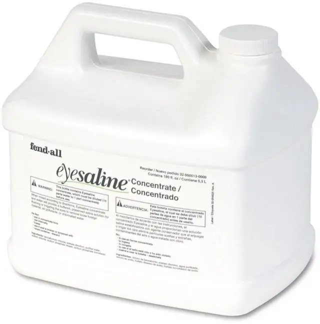 Main image of Eye Wash Saline Concentrate, 180 oz