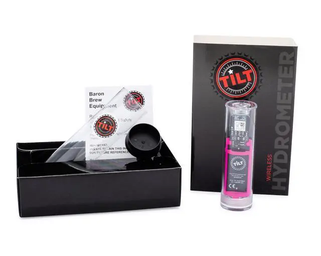 Alt view image 3 of 5 - Wireless Pink Hydrometer and Thermometer: Patented Brewing Technology for Precision Monitoring & Control for Fermentation of Beer, Wine, Cider, Mead & More