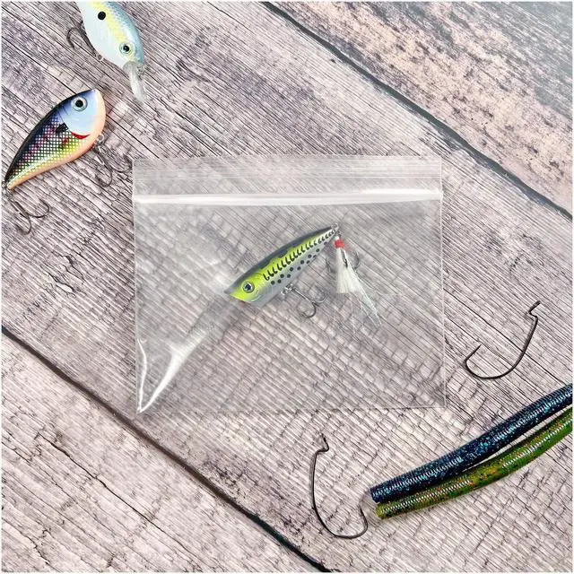 Alt view image 4 of 5 - 6" x 4" (Case of 2,000), 4 Mil Heavy Duty Zipper Reclosable Plastic Bags