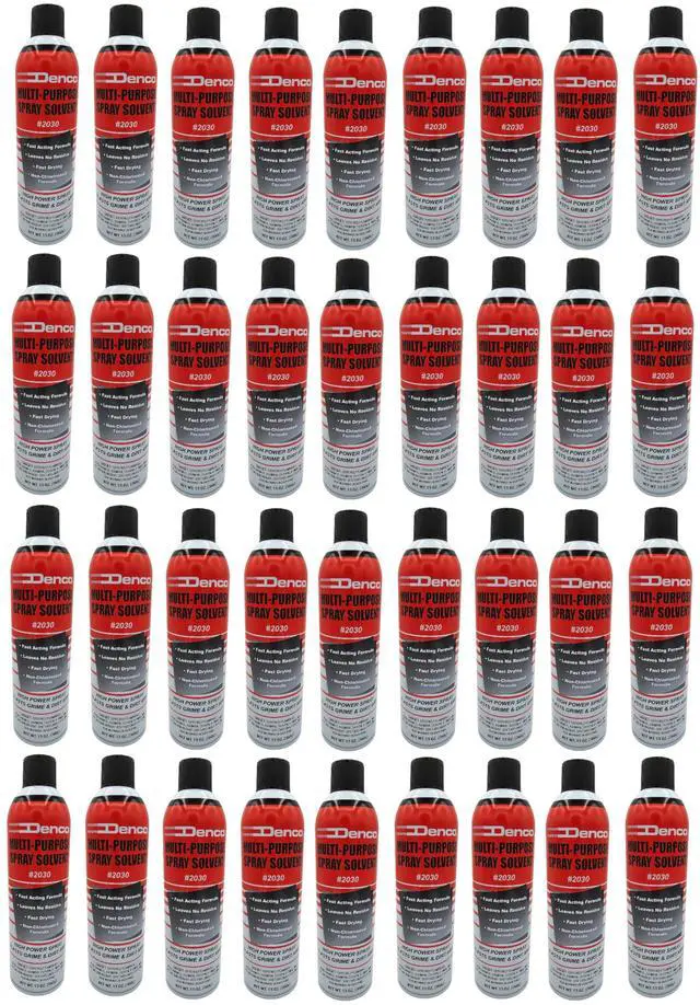 Main image of #2030 Denco Multi-Purpose Spray Solvent - Aerosol - Cuts Grime, Dirt, Grease, and Oily Debris - High Power Spray - Non-Chlorinated - Low Odor - Fast Acting - 13oz Net Wt - 12 Per Case (48)