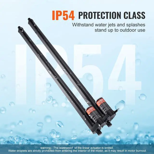 Alt view image 4 of 6 - 2PCS Linear Actuator Kit, 30 Inch High Speed 0.35"/s Linear Motion Actuator 110V, 220lbs/1000N Linear Actuator for TV/Table/Sofa Lifting, IP54 Protection - Wireless Remote Control Included