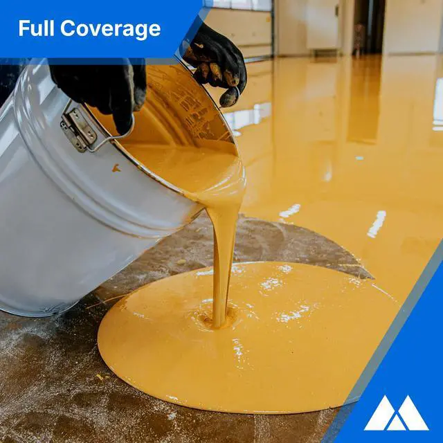 Alt view image 2 of 5 - McKinnon Garage Floor and Concrete Epoxy Coating Kit 4 Gallon, 100 Percent Solids, Zero VOC, Durable High Gloss Finish for Commercial and Residential Use
