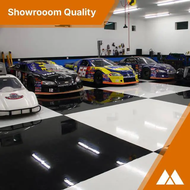 Alt view image 3 of 5 - McKinnon Garage Floor and Concrete Epoxy Coating Kit 4 Gallon, 100 Percent Solids, Zero VOC, Durable High Gloss Finish for Commercial and Residential Use