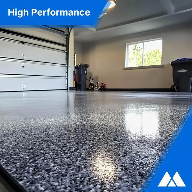 Alt view image 5 of 5 - McKinnon Garage Floor and Concrete Epoxy Coating Kit 4 Gallon, 100 Percent Solids, Zero VOC, Durable High Gloss Finish for Commercial and Residential Use