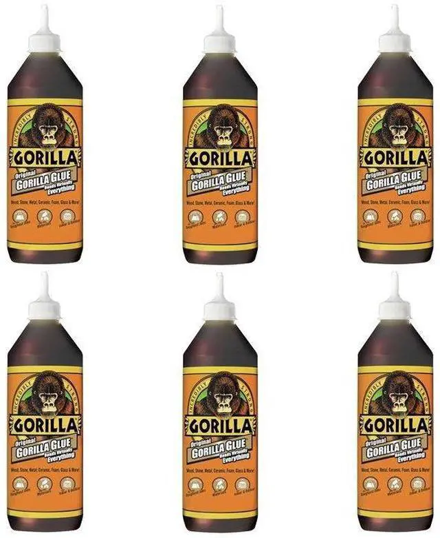 Main image of Original Waterproof Polyurethane Glue, 36 ounce Bottle, Brown, (Pack of 6)