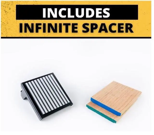 Alt view image 4 of 6 - Pro with Infinite Spacer Adjustable Steel Door Installation Tool | For Pre-Hung, Slab & Barn Doors | 300lb Capacity | Contractor & DIY