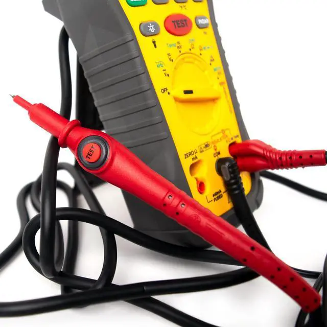 Alt view image 6 of 6 - UEi IRT807 Insulation Resistance Tester 1000V AC/DC, Advanced Megohmmeter Measures Insulation Resistance Up to 2G, Voltage Testing Up to 1000V