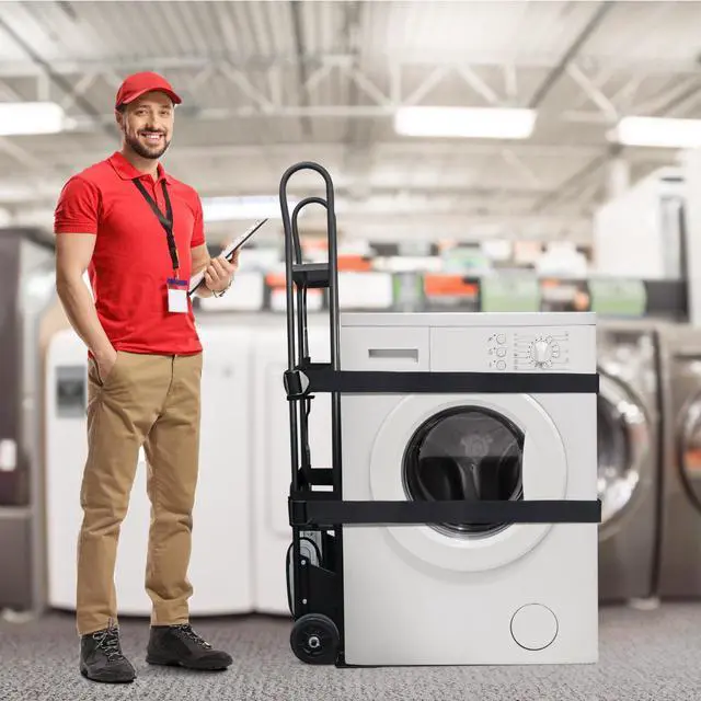 Alt view image 3 of 6 - 800 Lb Appliance Hand Truck with Easy-to-use Belt Tightener for transport Large Appliances and Furniture