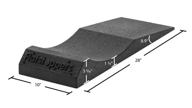Alt view image 3 of 6 - FlatStoppers Tire Saver Ramps, Non-Skid Car Wheel Storage Pads, High-Density Foam to Prevent Flat Spots, 10 Inch Wide, Set of 4