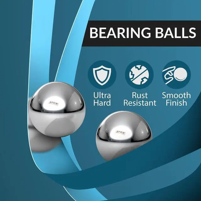 Alt view image 2 of 6 - (150 Pieces) PGN - 1" Inch Precision Chrome Steel Bearing Balls G25