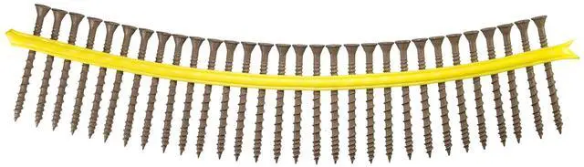 Main image of DSVT212S Deck-Drive DSV Wood Screw (Collated) - #10 x 2-1/2 in. T-25 6-Lobe, Rimmed Flat Head, Quik Guard Coating, Low-Torque Threads, Tan (1000-Qty)